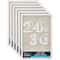 6 Pack: White 24&#x22; x 36&#x22; Belmont Frame by Studio D&#xE9;cor&#xAE;